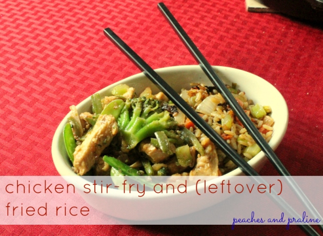 Down-and-Dirty Stir Fry and (Leftover) Fried Rice